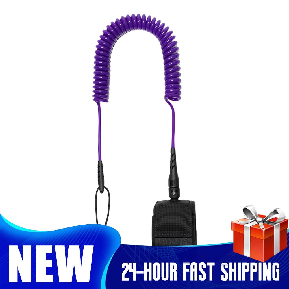 Surfboard Leash - 코일형 SUP 리쉬 스탠드업 패들보드 레그