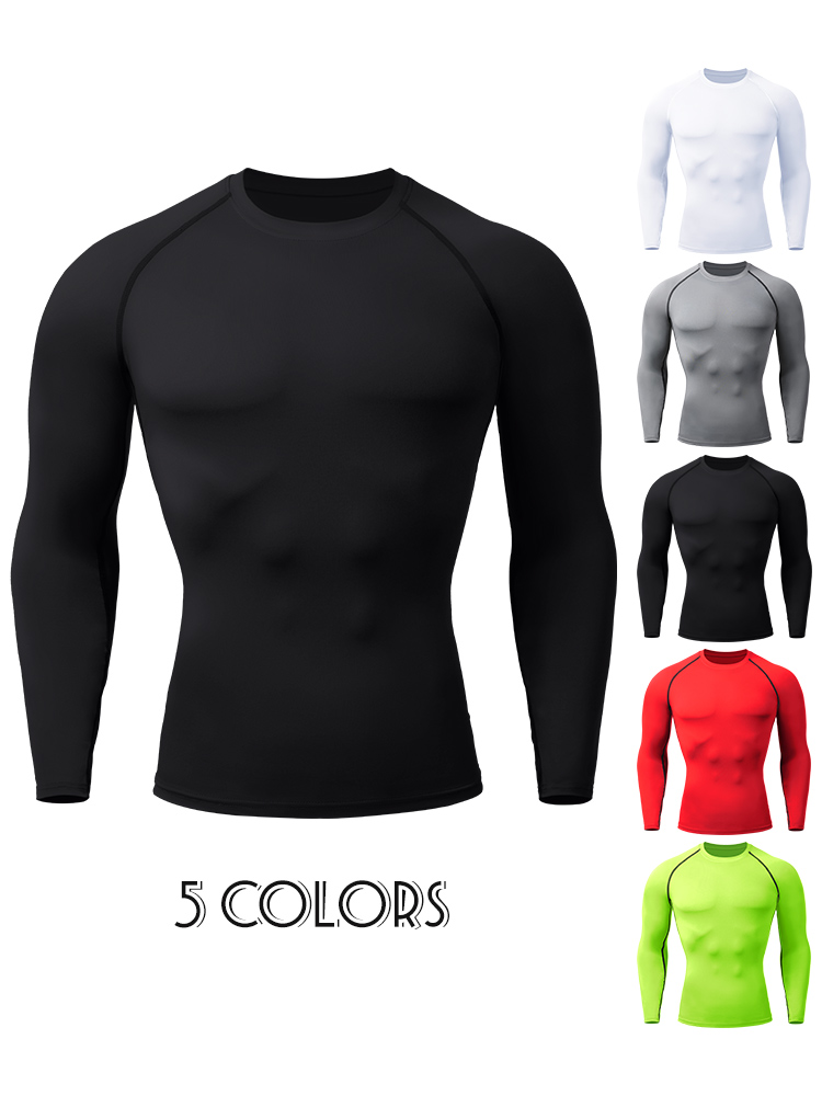 압축 셔츠 남성용 래쉬가드 퀵 드라이 짐 피트니스 셔츠 - Rash Guard 리뷰 및 가격