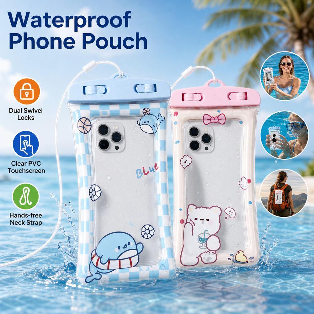 귀여운 곰돌이 방수폰케이스 투명 수중 드라이백 터치스크 - Dry Bag Waterproof 리뷰 및 가격