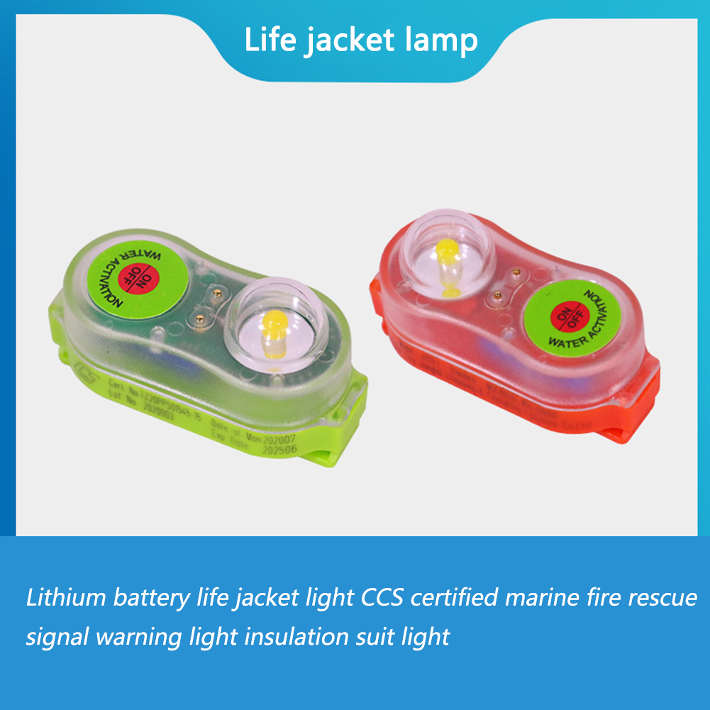1-10pcs LED 리튬 구명 조끼 램프 눈에 띄는  - Life Jacket 리뷰 및 가격