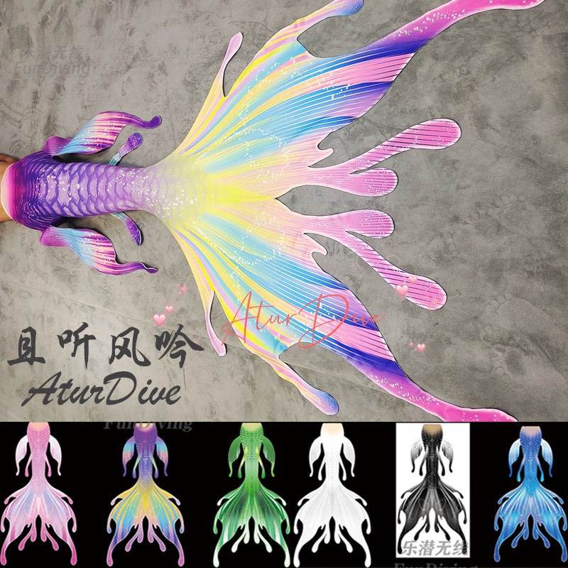 전문 대형 인어 꼬리 해양 박물관 성능 의류는 대형 인 - Swim Fins 리뷰 및 가격