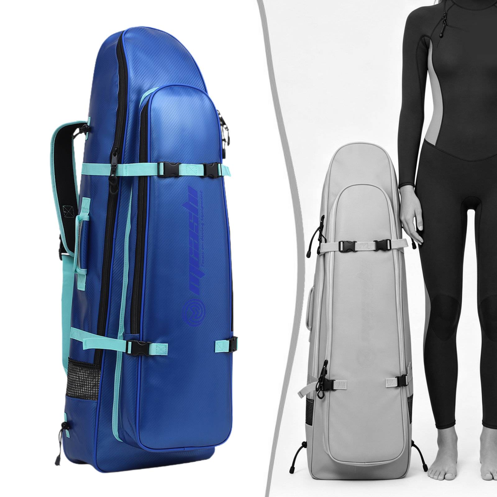 롱핀즈 가방 휴대용 스쿠버 다이빙 백팩 핀 보관 가방  - Snorkeling Gear 리뷰 및 가격